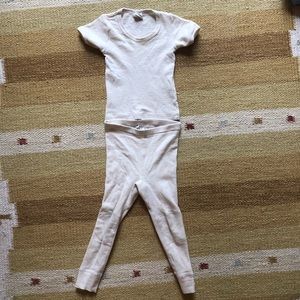 Hocosa organic wool Long Johns base layers set